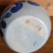 Salt-glazed stoneware jug Alsace / Germany 1.5 L handmade