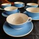 6 cups and under cups Villeroy and Boch from Mettlach