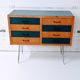 Vintage wooden chest of drawers
