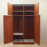 Teak wardrobe, Danish design, 1970s, manufacturer: Omann Jun