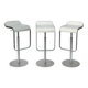 Set of 3 Lem bar stools, designed by Shin and Tomoko Azumi for Lapalma