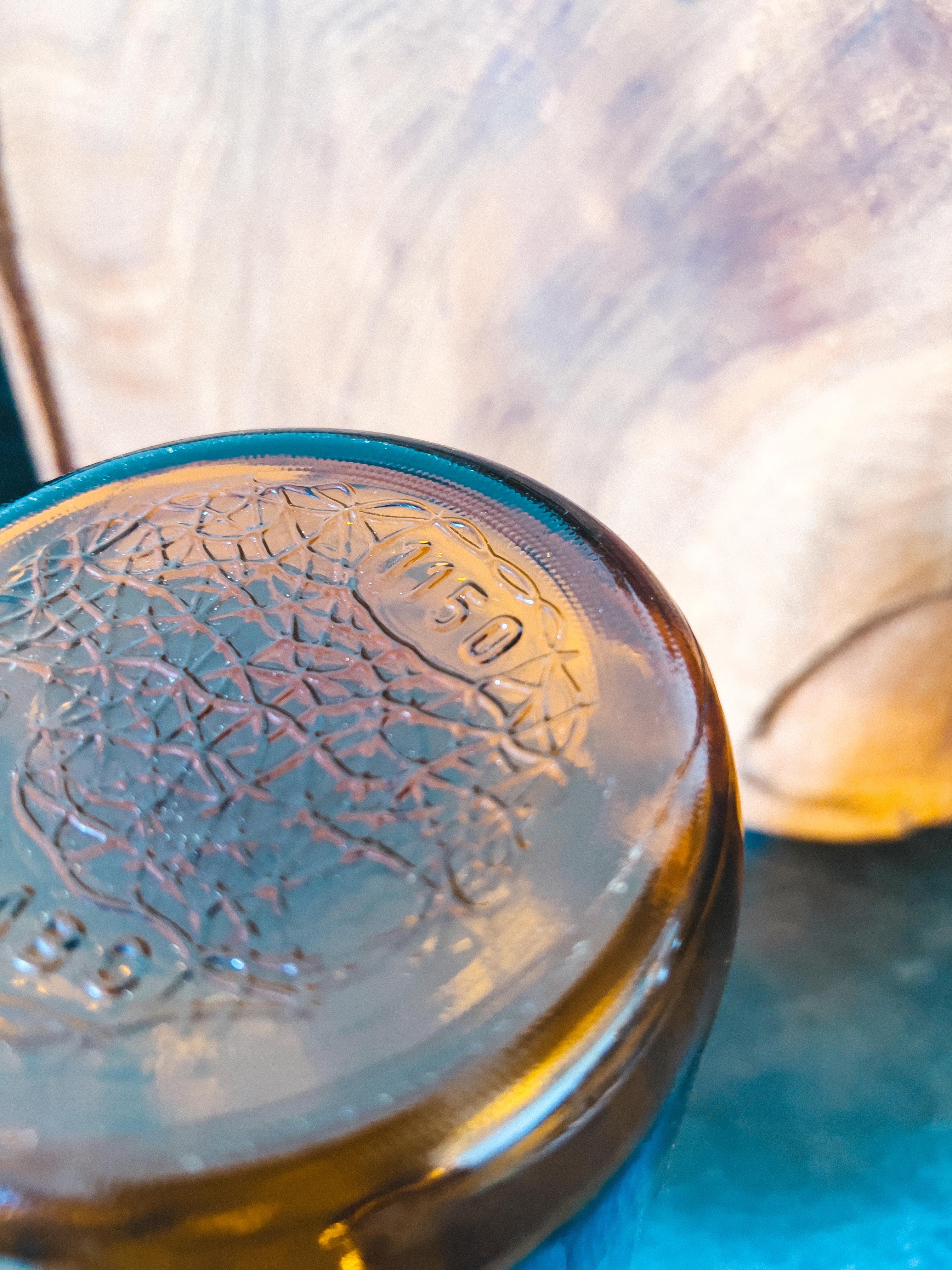 Old laboratory bottle old pharmacy Prolabo 1150 cl amber glass