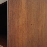 Mahogany showcase, Danish design, 1970s, production: Denmark