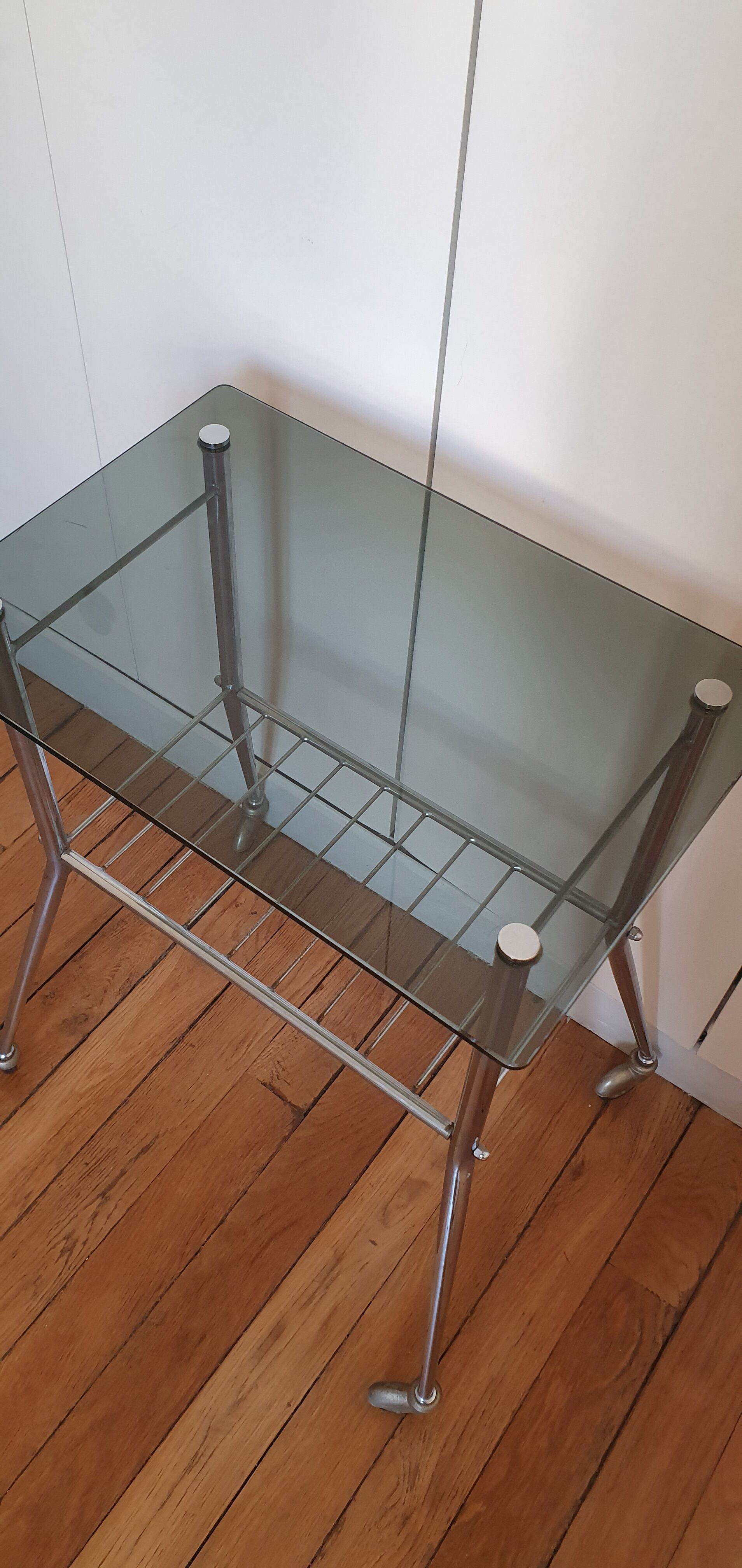 Smoked glass dessert