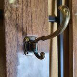 Wall coat hanger with mirror, 50s