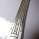 6 vintage/antique silver-plated fish knives in art deco style SFAM