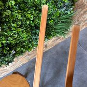 pair of Aalto Artek E60 stools