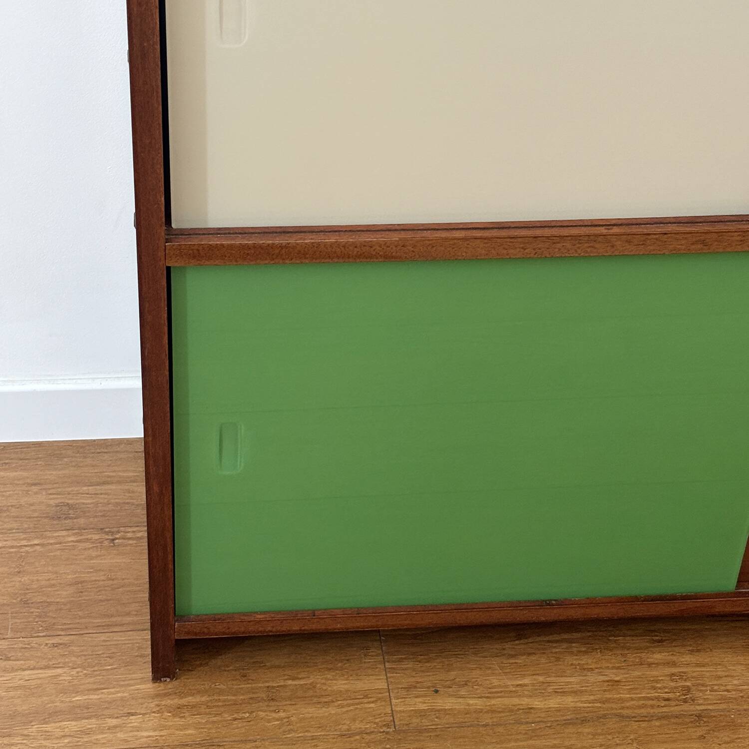 Vintage modernist bookcase sideboard from the 60s
