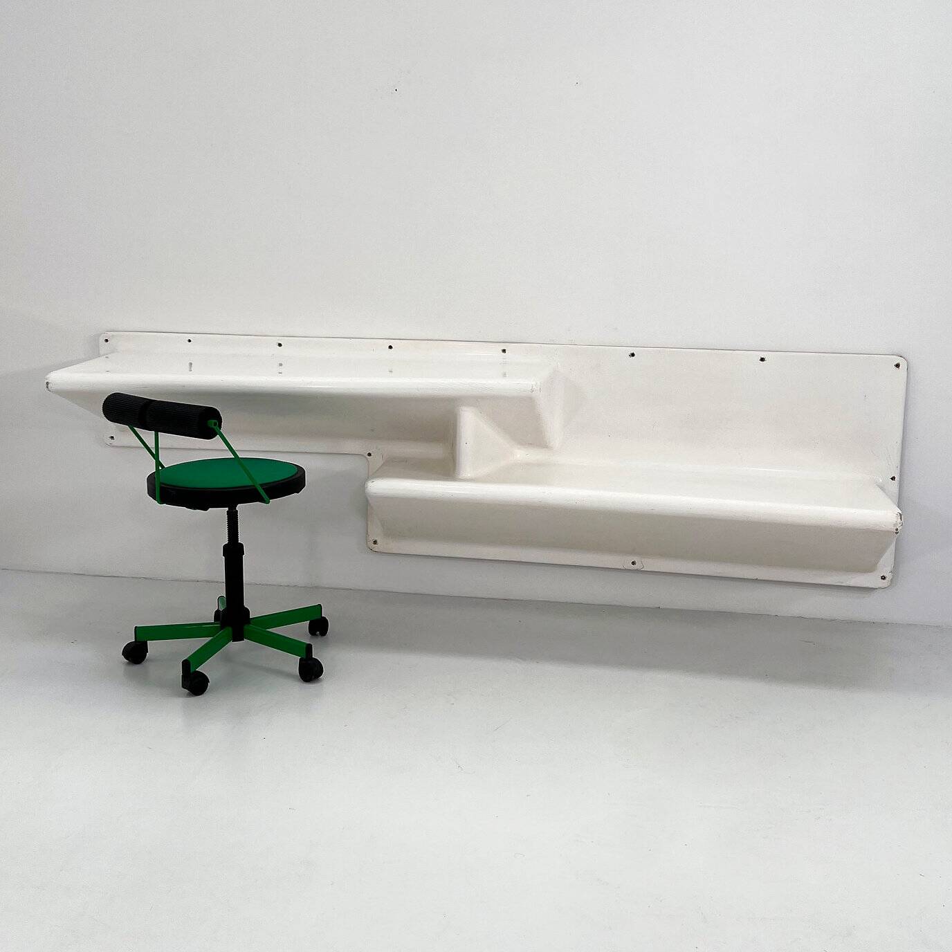 Space Age Wall Unit with desk or shelves from Club Med, 1970