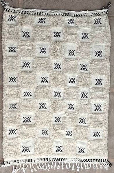 Moroccan Berber carpet beni ouarain 215X150 cm