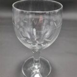Set of 9 stemmed glasses