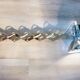 Chrome accordion lamp Ikea V9604 vintage 1980