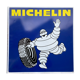 Advertising plate painted metal not enamelled Michelin tyres tires