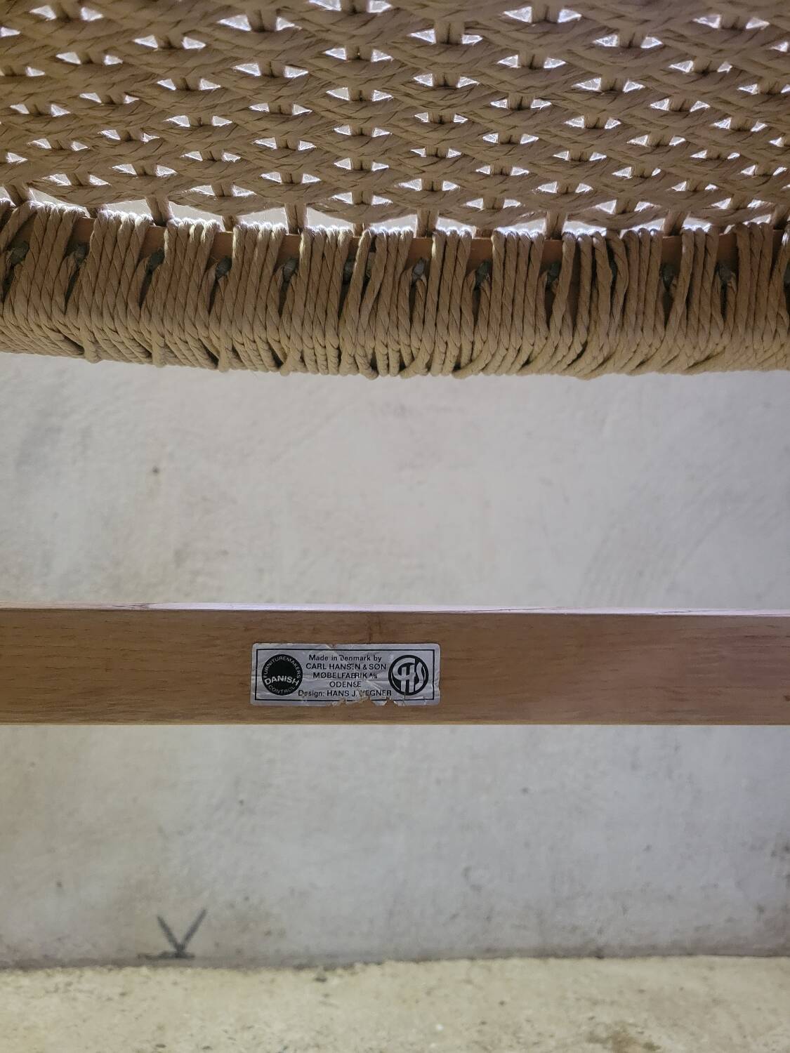 Set of 6 chairs by Hans J. Wegner for Carl Hansen & Søn, 1960