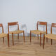 Model 77 chairs by Niels Otto Møller for J.L. Møllers, 1960s, Set of 4