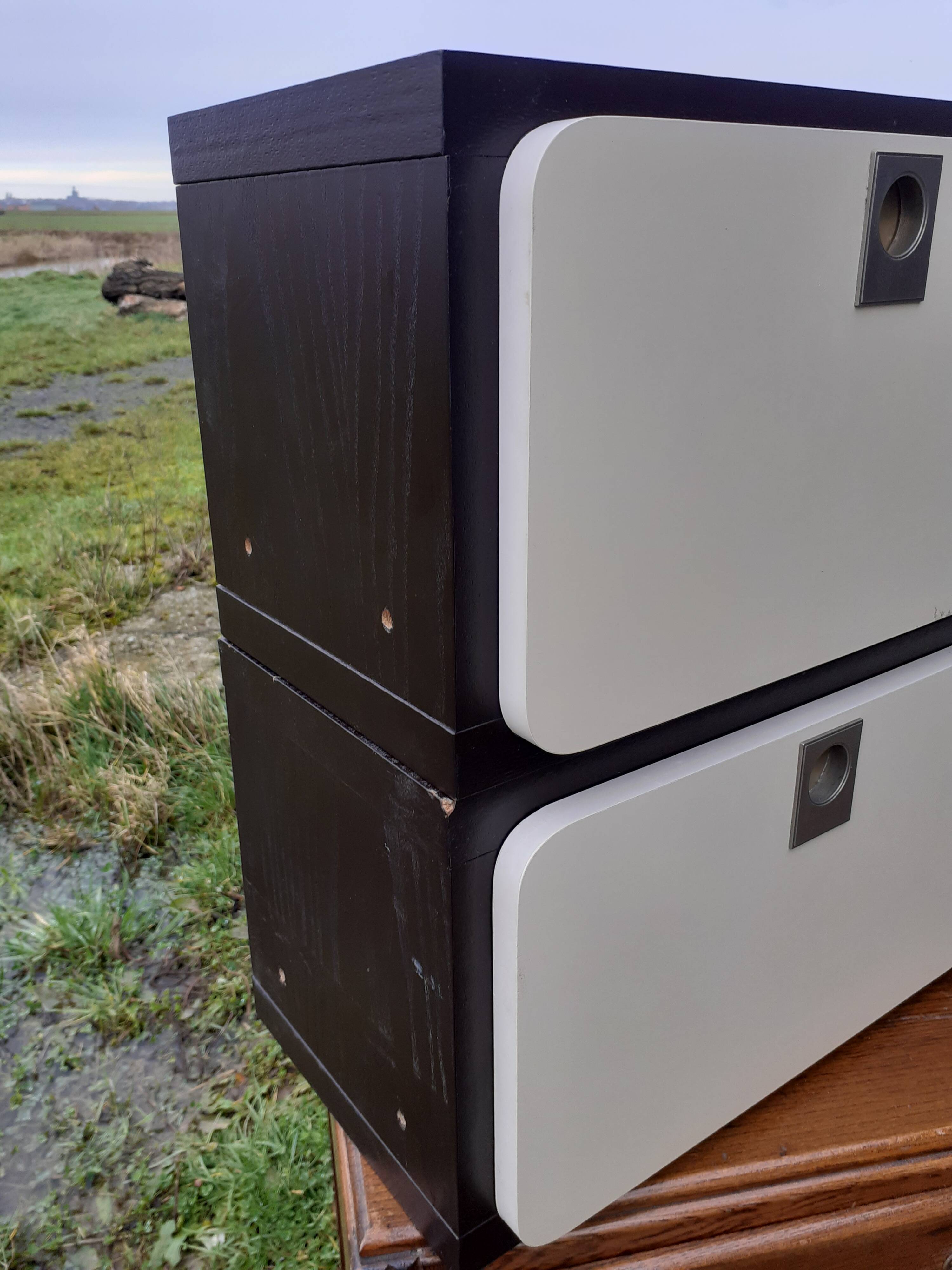 Vintage bedside tables