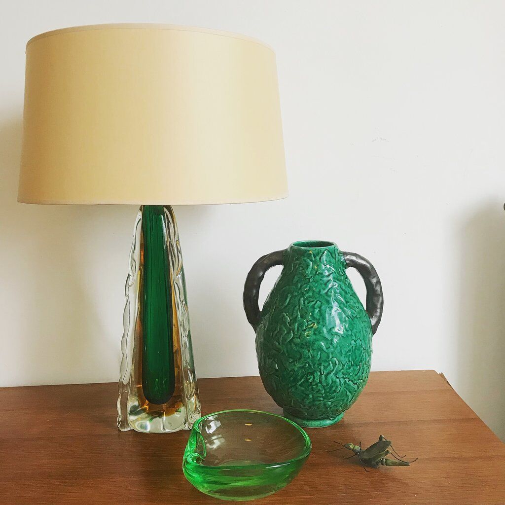 Jerome Massier earthenware vase