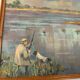 Tableau scène de chasse suzette mezie