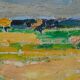 Karl Hall (1919-2011), Swedish Modern Painting, 1960s, Oil on Canvas, Framed