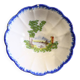 Old earthenware salad bowl