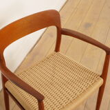 Niels Otto Moller dining chairs | Model 56 | Teak | Restored