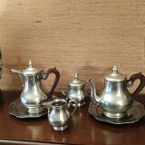 Service de 5 pièces poinçonné "Étain d'art"