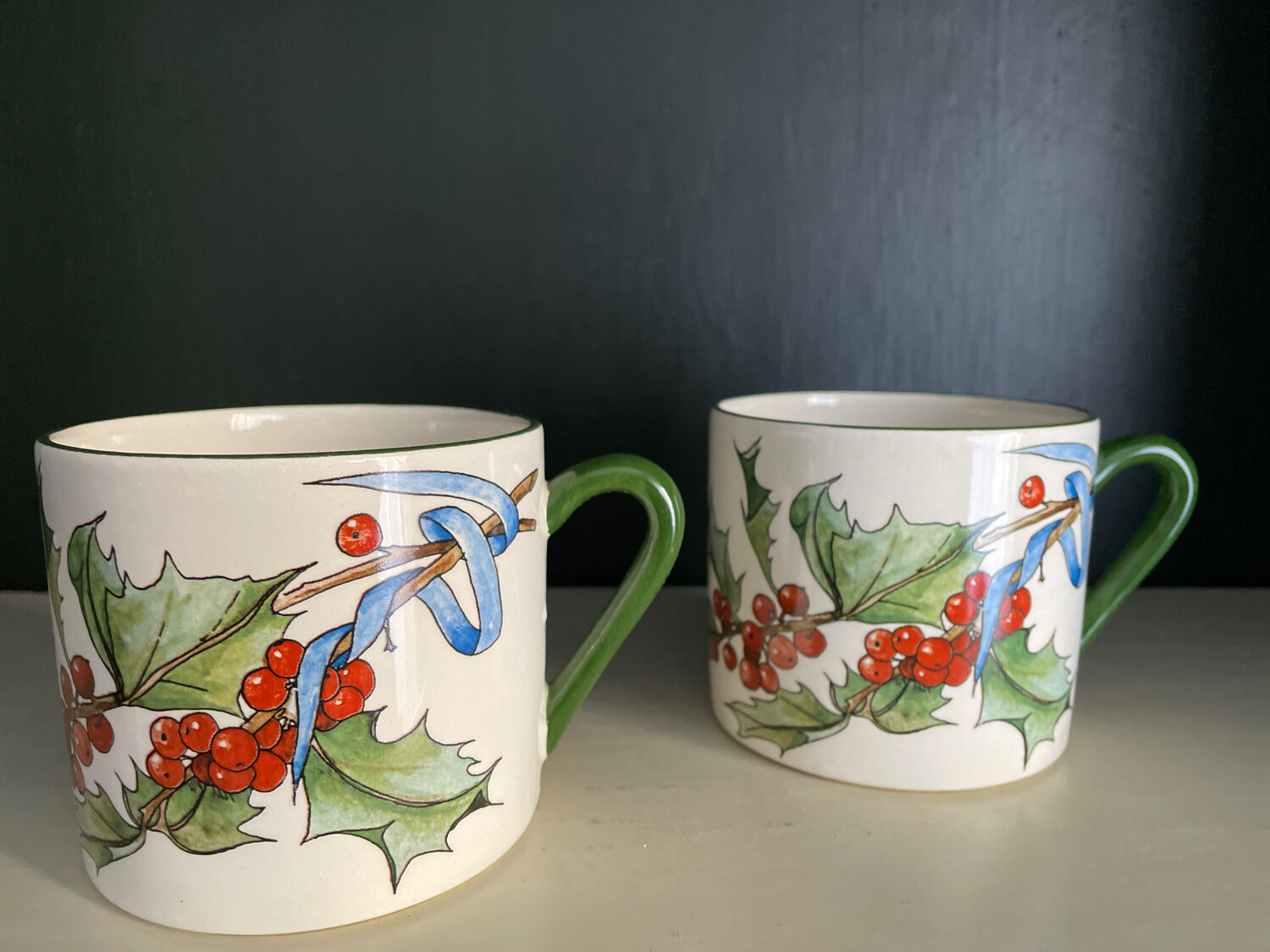 Duo of large cups Gien