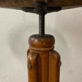 Tabouret Fischel a vis vintage 1910