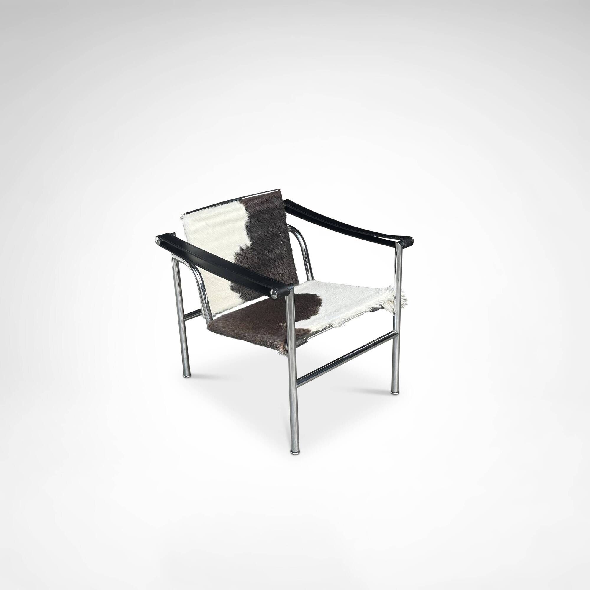LC1 ponyskin armchair by Le Corbusier et al for Cassina 1980s