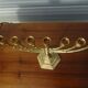 Golden brass chandelier from Israel