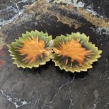 Vallauris ceramic dish signed
