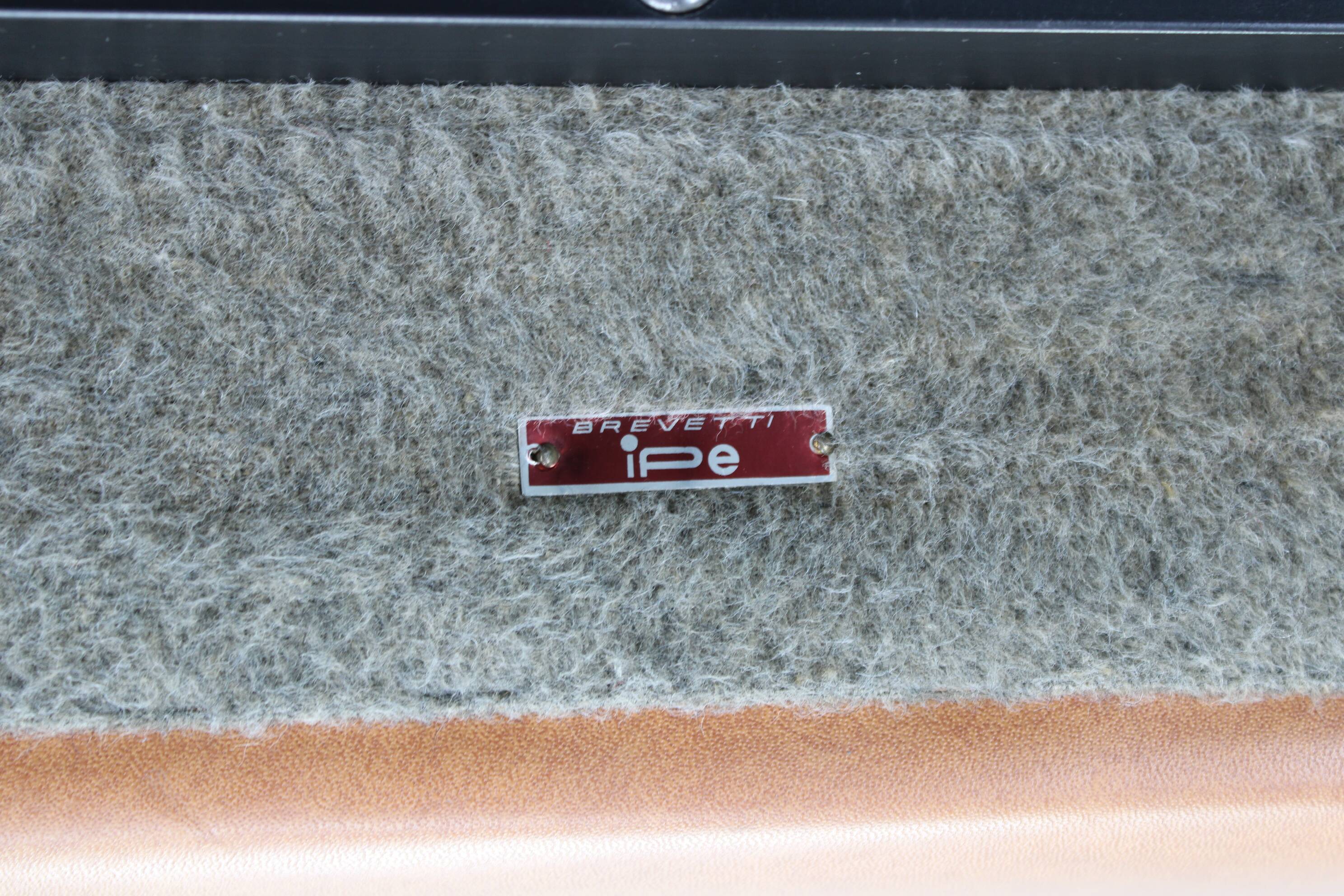 1970s Brevetti IPE Set Of Three RARE Convertible Lounge Chairs, Italy