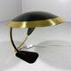 Brass & glass rare desk lamp 1950’s