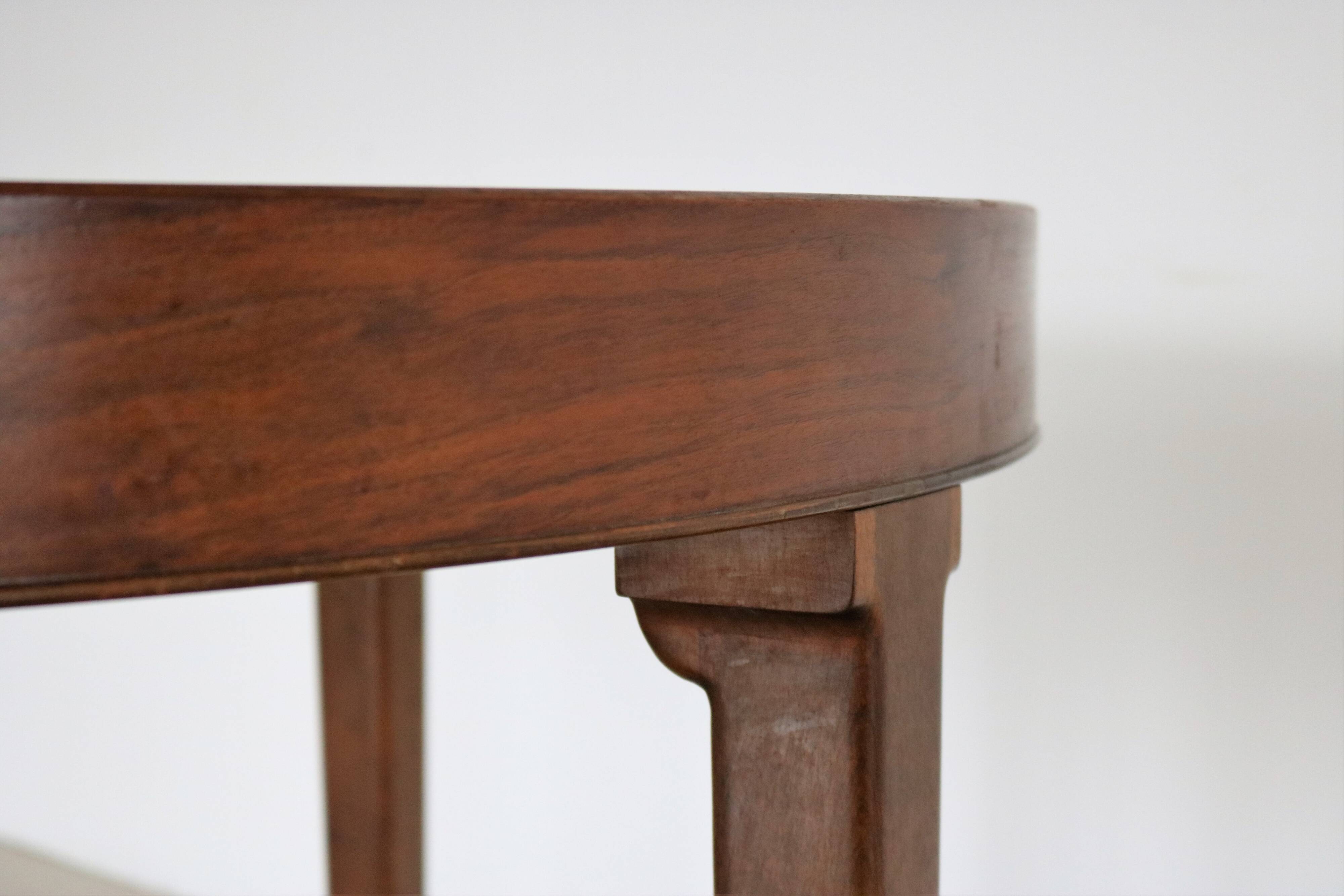 Vintage rosewood extandable dining table