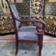 2 armchairs restoration with stock