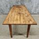 Antique Farmhouse Table French Dining Table in Chestnut Wood 80x200