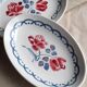 Earthenware dishes from Digoin Sarreguemines Cannes model