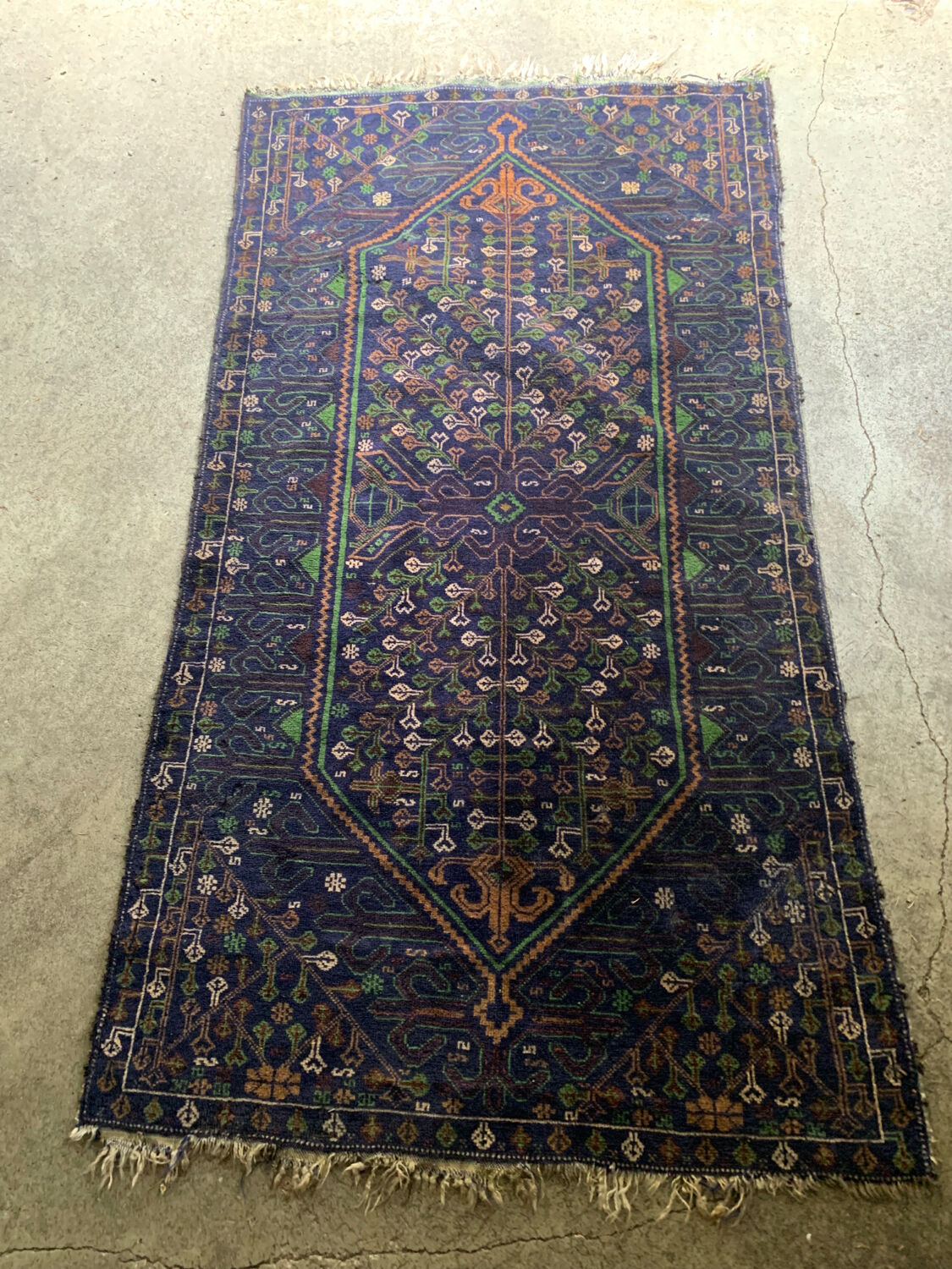 Old oriental carpets