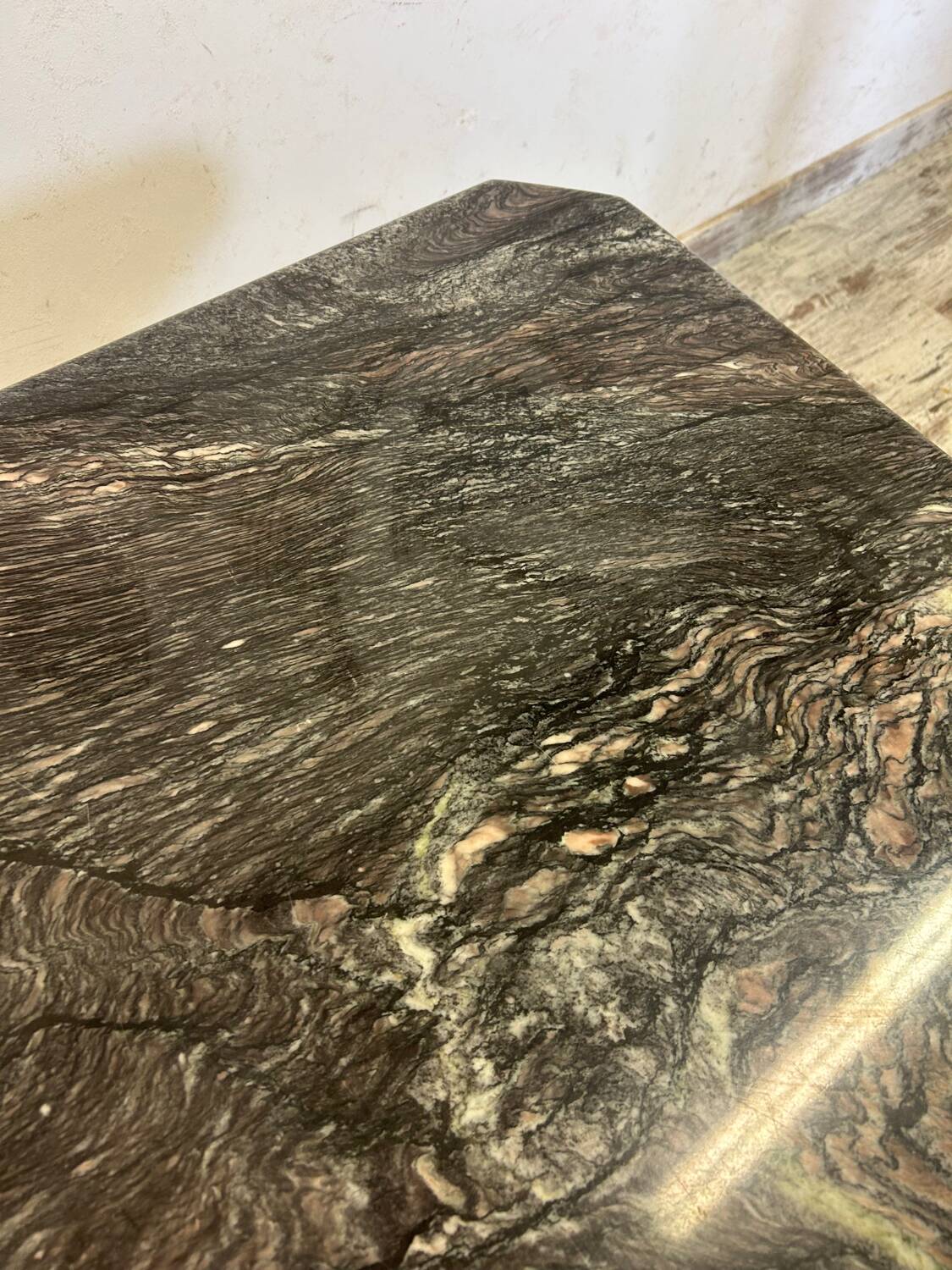 Coffee table, marble coffee table made in Italy