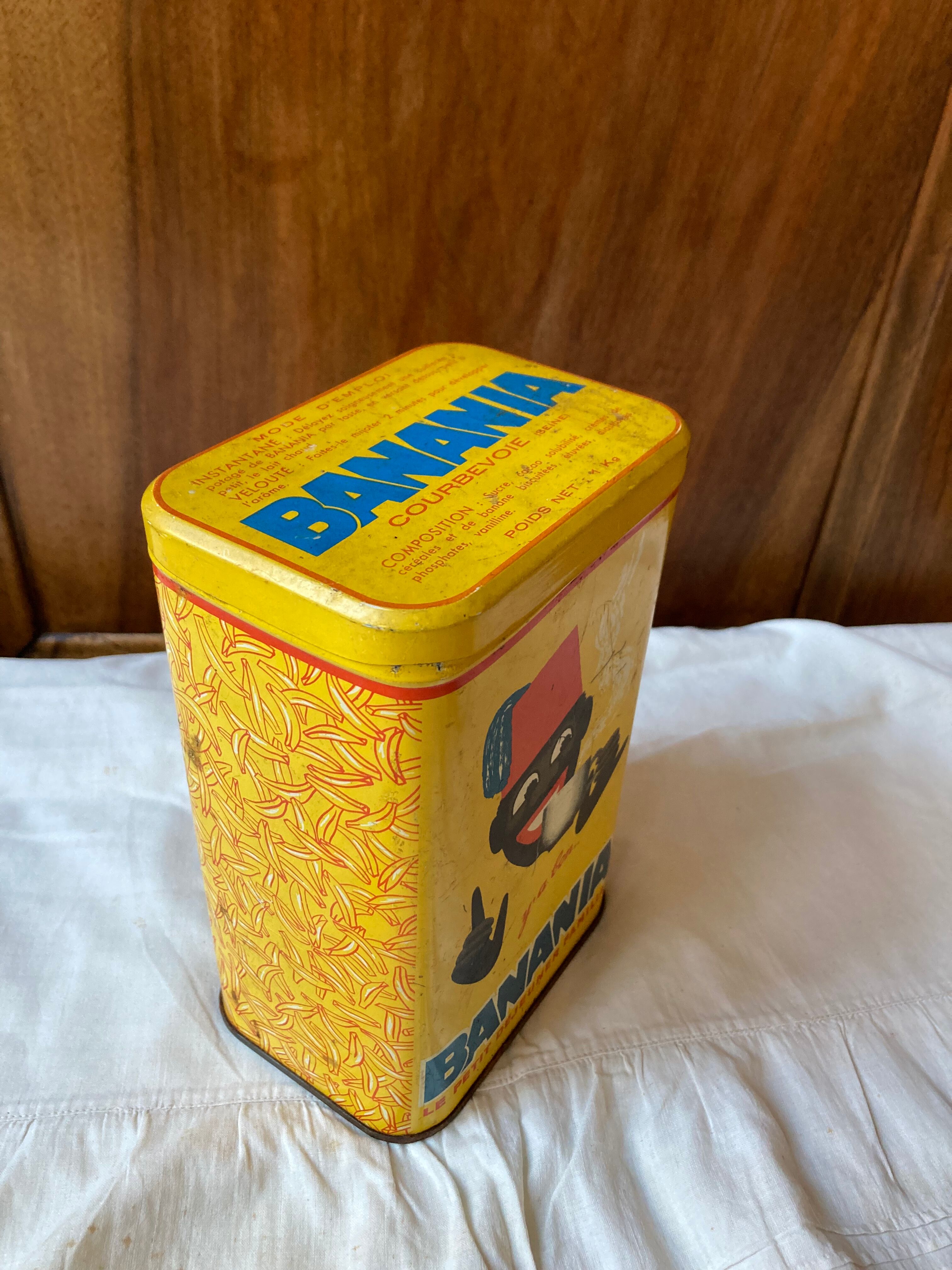 Vintage Banania "pasta" box