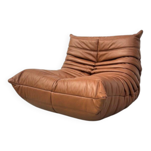 Fauteuil Togo en cuir - michel ducaroy