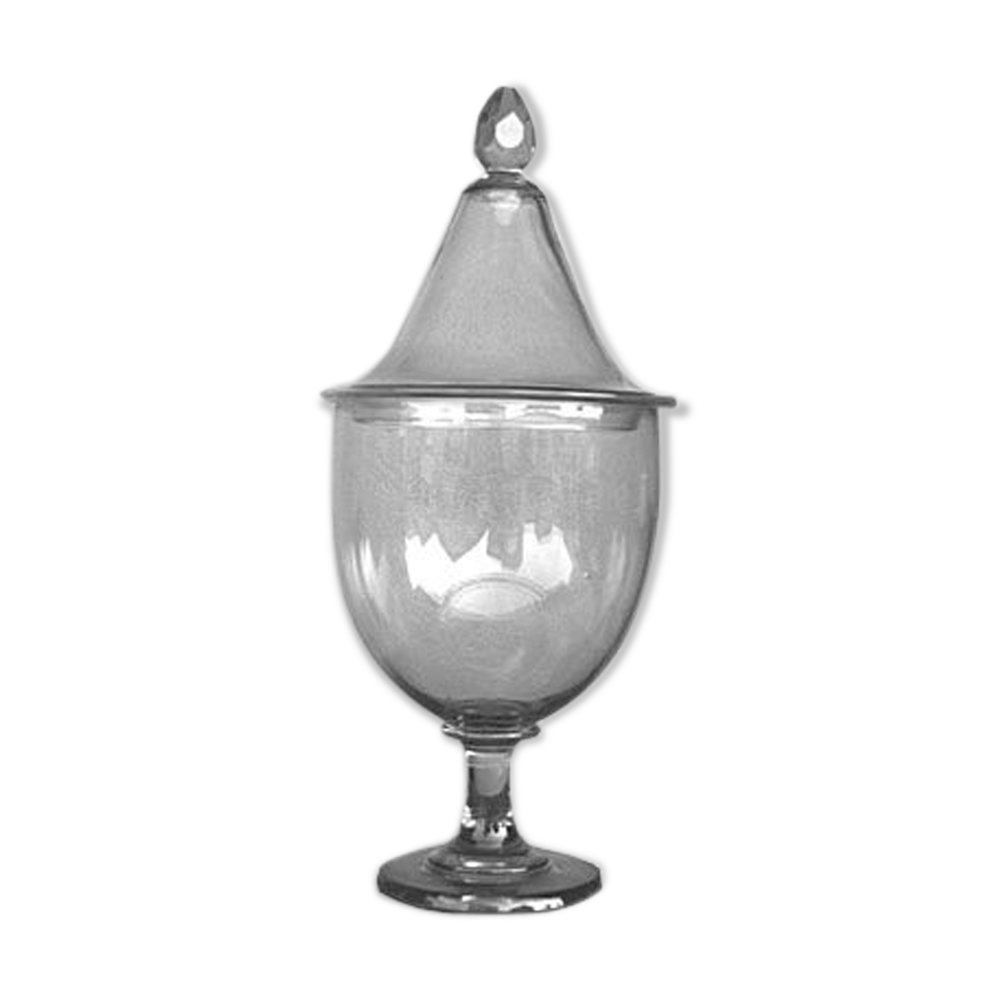 Old candy box with Crystal cover