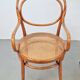 Chaises en osier en bois cintré par Jacob & Josef Kohn pour Wiener Werkstätte, Autriche, années 1890, ensemble de 2