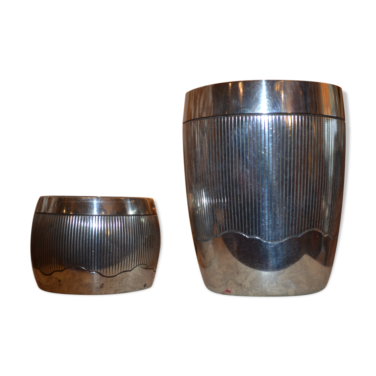 Timbale and serviette rond