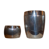 Timbale and serviette rond
