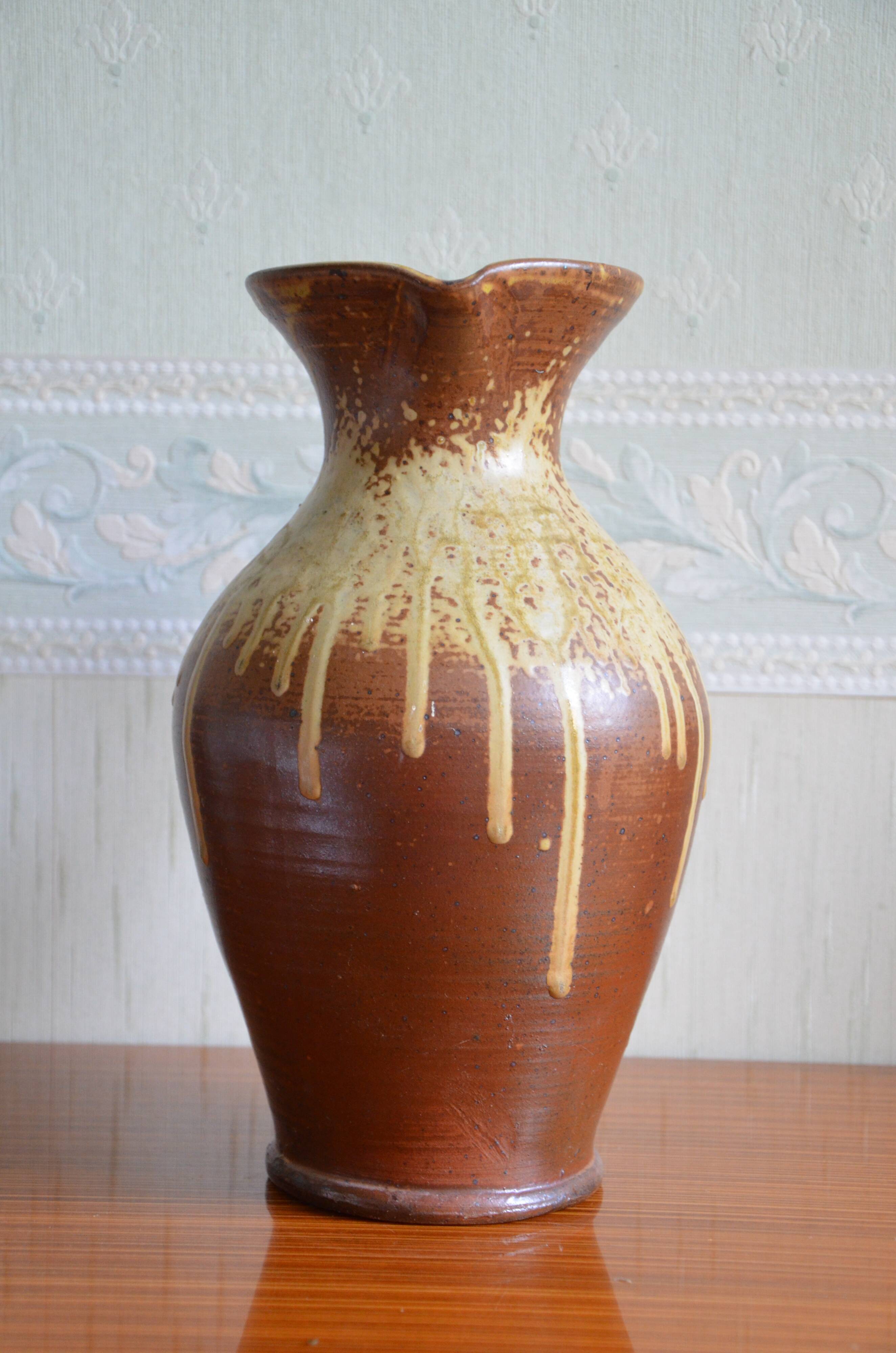 Large stoneware jug