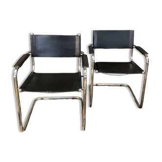 Pair of visitor chairs