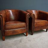 Pair of leather club