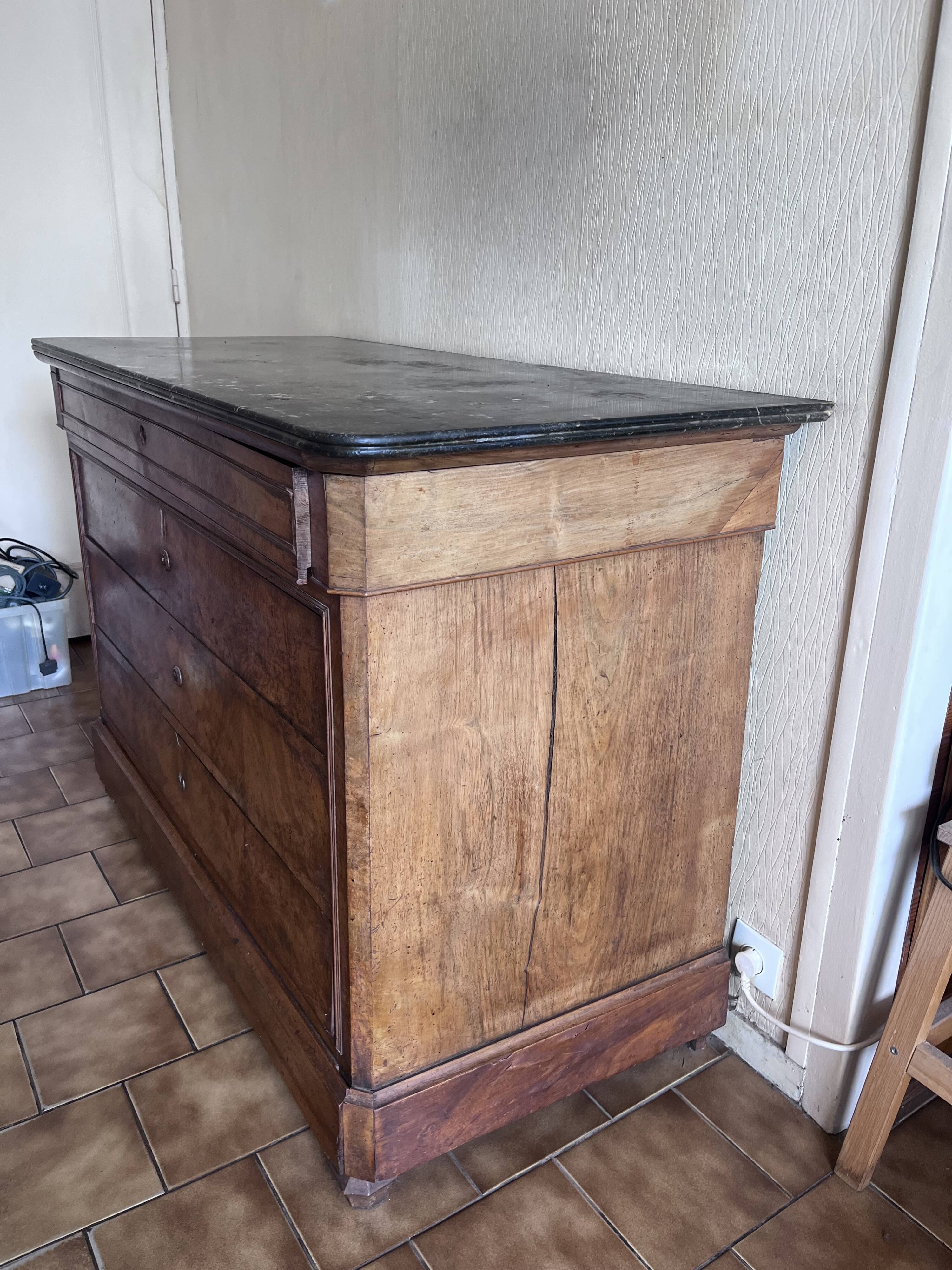 Commode ancienne Louis-Philippe