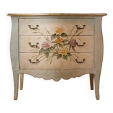Multicoloured shabby chic wooden dresser set
